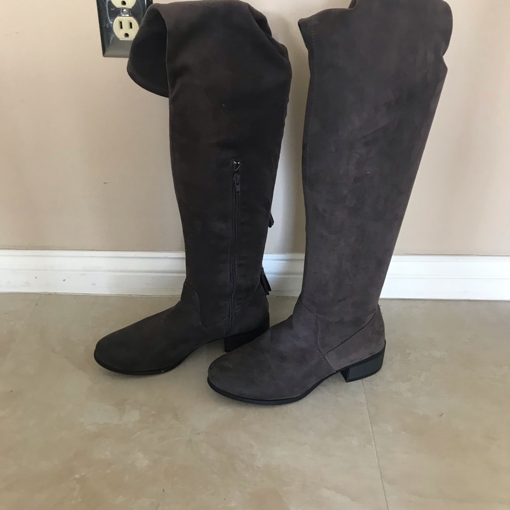 Madden Girl, over the knee boots, size 7.5